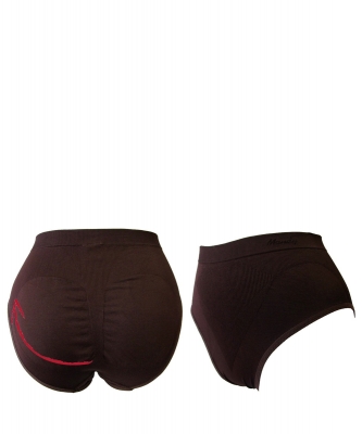 1 Doz. Micro Fiber Hip Up Panty 4796 BROWN